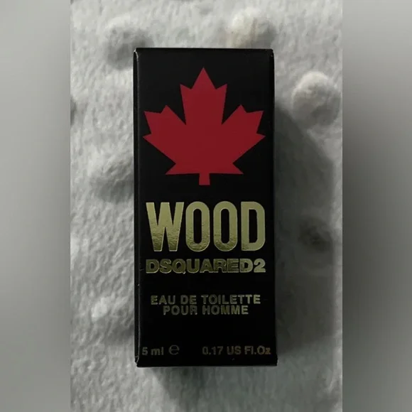 Dsquared2 Wood Pour Homme Eau De Toilette 5ml Miniature Fragrance NEW - Picture 3 of 4